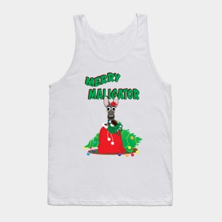 Merry Maligator: Present! Tank Top